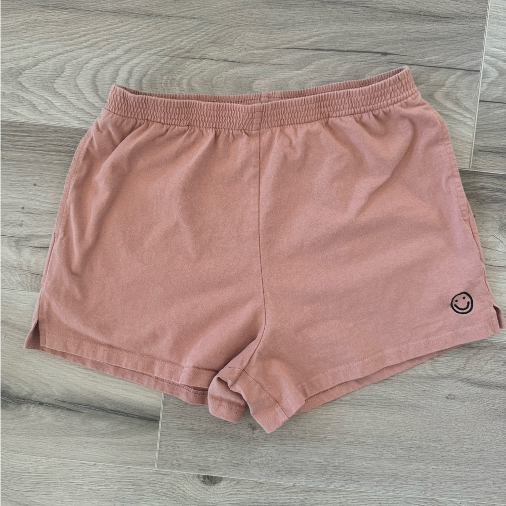 The Post smiley shorts